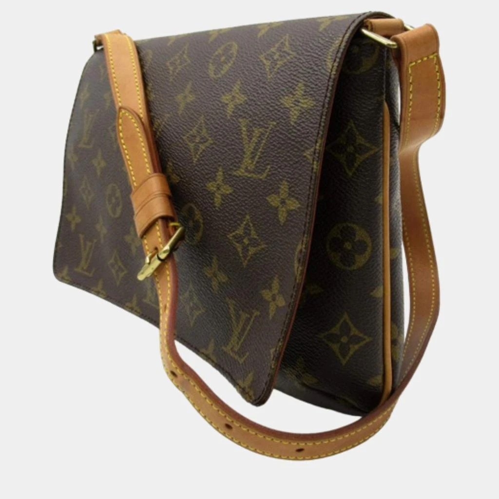 Louis Vuitton Louis Vuitton Brown Canvas Monogram Musette Tango Short Strap Crossbody Bag 2