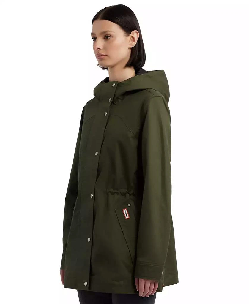 Hunter Women's Hooded Waterproof Rain Jacket 3