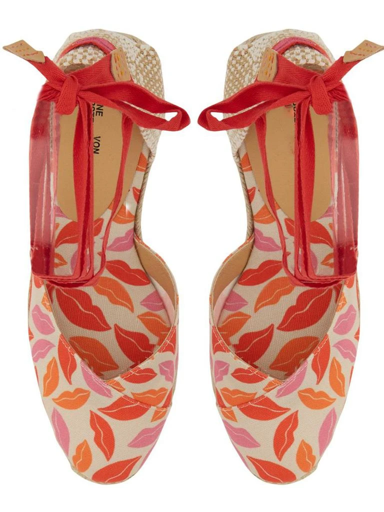 CASTAÑER Castañer Clear Espadrille With Print 3