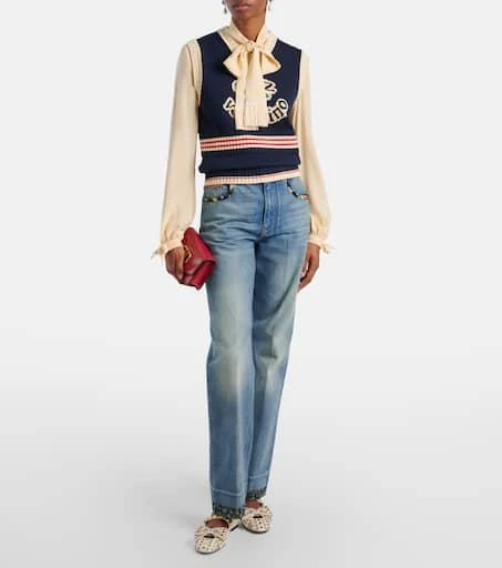 Valentino Bowow studded leather Mary Jane flats 3