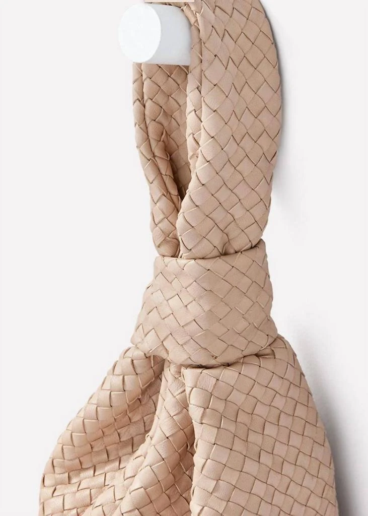 Cleobella Celine Woven Handbag In Bone 3