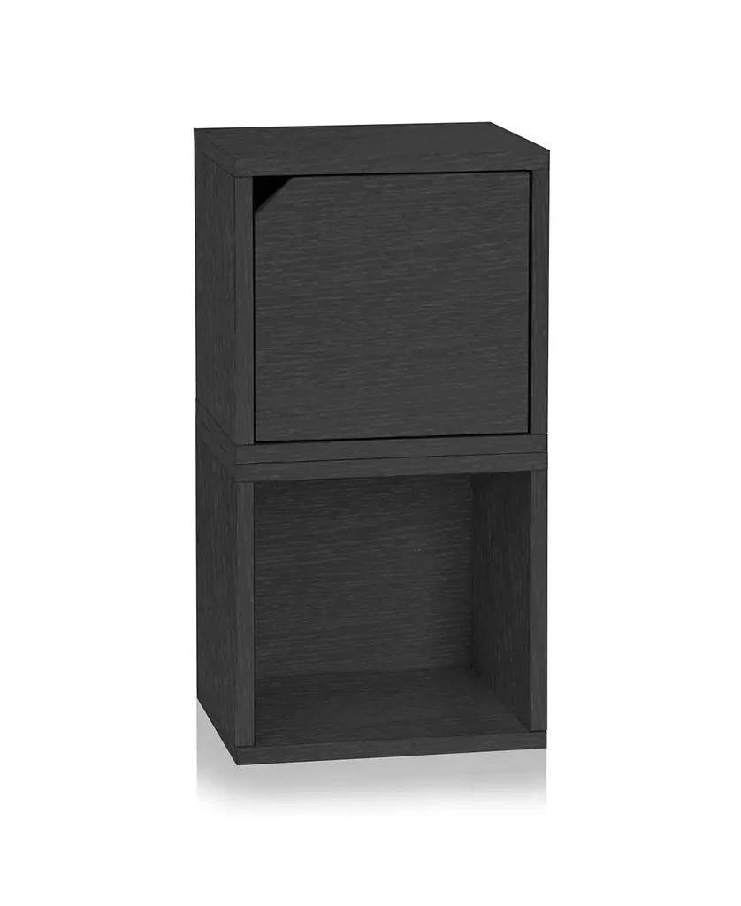 Way Basics Eco Stackable Connect Storage Cube with Door 13