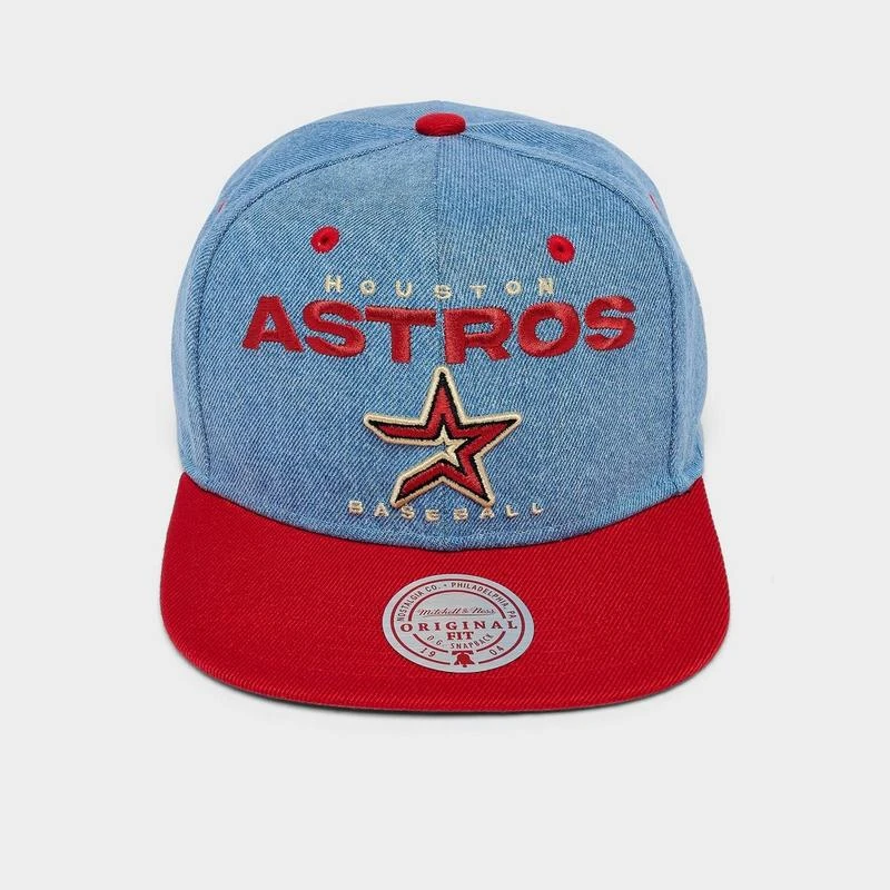 Mitchell & Ness Mitchell & Ness Houston Astros MLB Original Fit Snapback Hat 6
