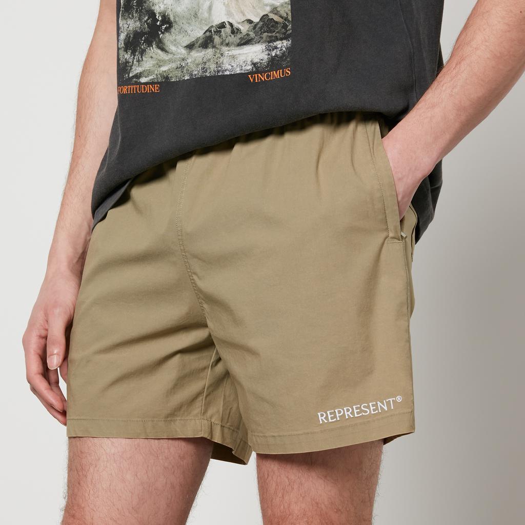 REPRESENT REPRESENT Logo-Print Cotton Shorts