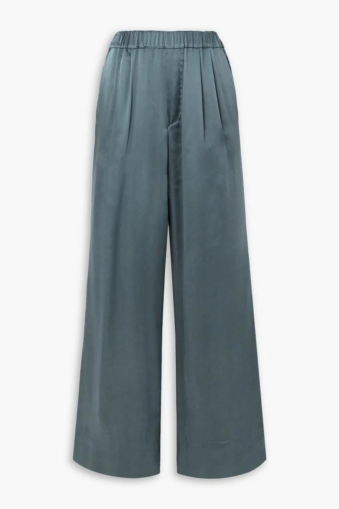 GAUCHERE Satin wide-leg pants 1