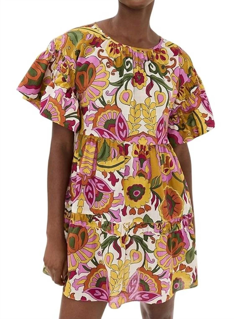 MISA Mabel Dress In Floral Corsica Multi 1