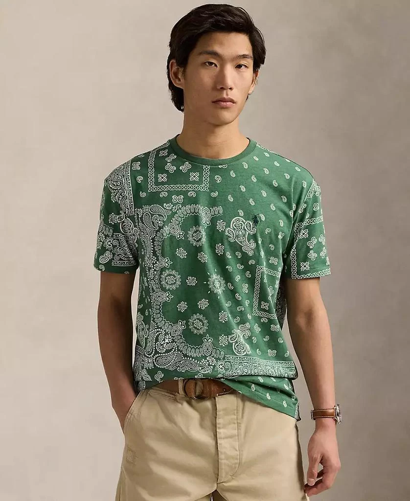 Ralph Lauren Men's Classic-Fit Bandanna Jersey T-Shirt 1