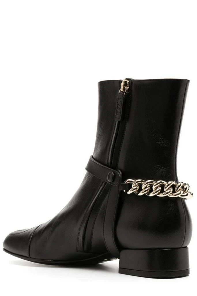 Gucci Gucci Logo Embossed Ankle Boots 3