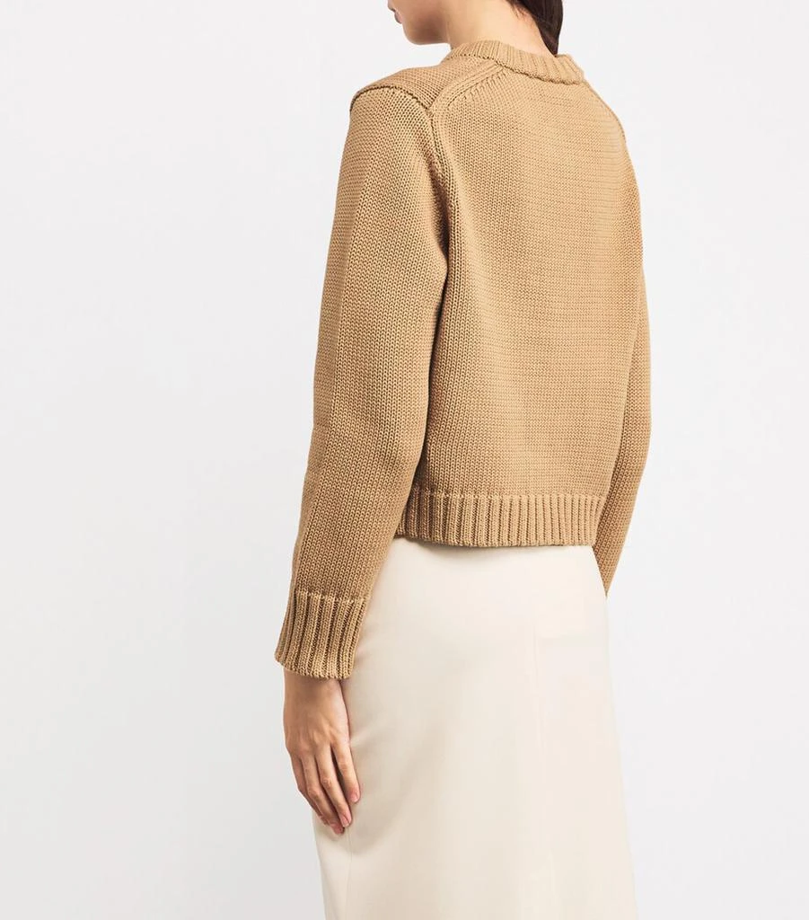 ME+EM Cotton Cropped Cardigan 4