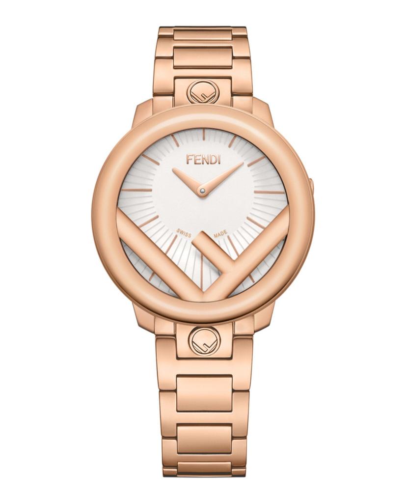 Fendi Forever Fendi IP Yellow Goldtone Stainless Steel