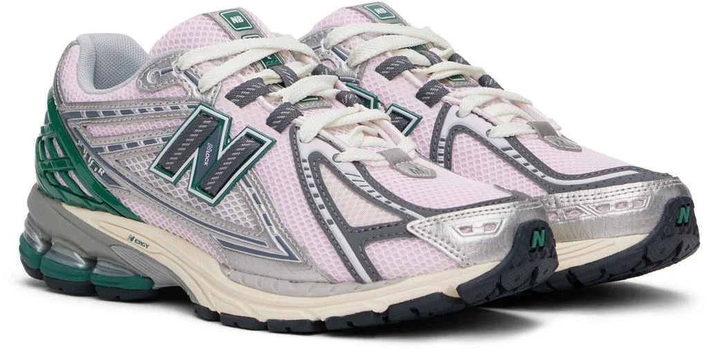 New Balance Pink & Silver 1906R Sneakers 4