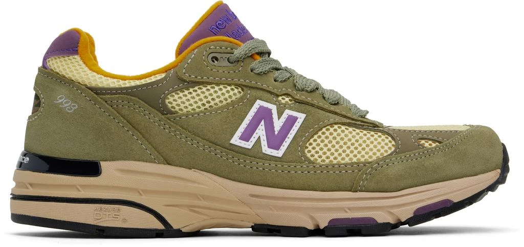 New Balance Khaki Made in USA 993 Sneakers 1