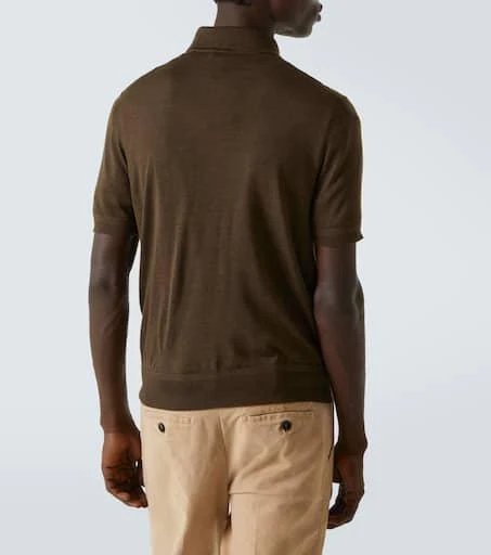 Tom Ford Cashmere and silk polo shirt 4