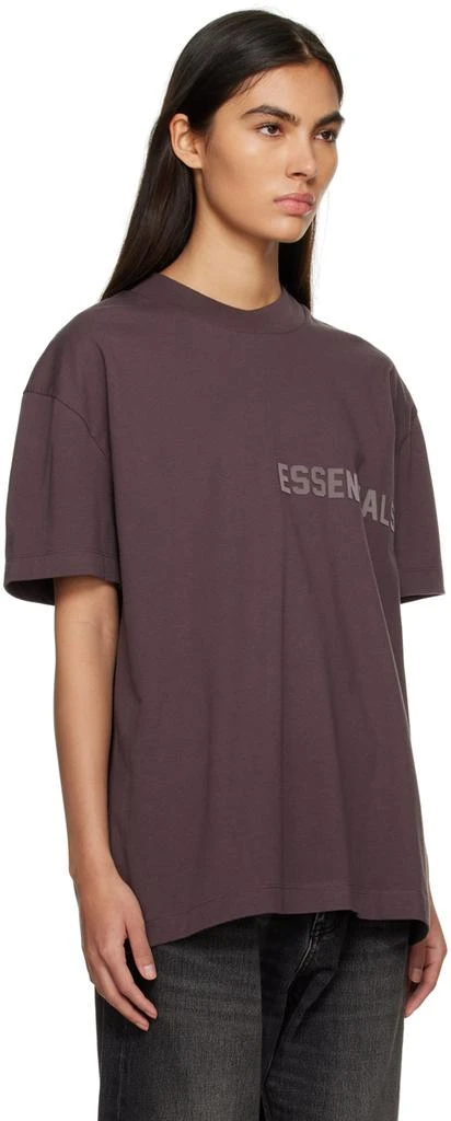 Essentials SSENSE Exclusive Purple T-Shirt 2