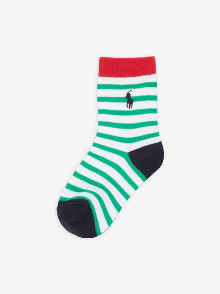 Ralph Lauren Boys 3 Pack Socks Set in Multicolour 3