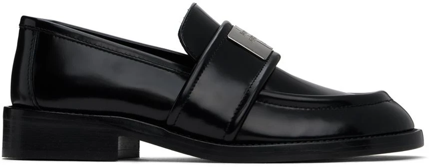 Acne Studios Black Leather Loafers 1