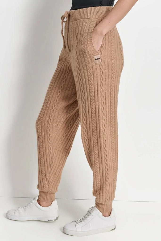 DKNY COZY CABLE SWEATER JOGGER 4
