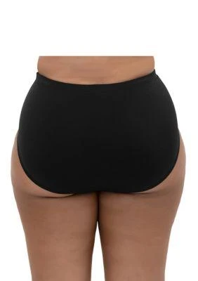 Fit 4 U 4 U Fit 4 Ur Tummy Solid Swim Brief 2