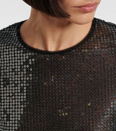 Isabel Marant Sequined top 4