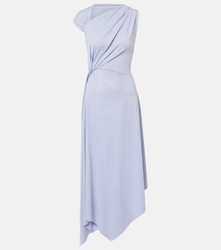 asymmetric gathered midi dress By Johnny Serefina Asymmetric Gather Midi Dress – the style squad main image 0