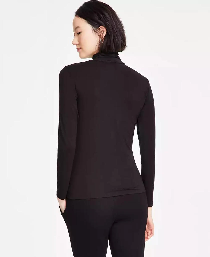 JONES NEW YORK Women's Long-Sleeve Mock-Neck Top 2