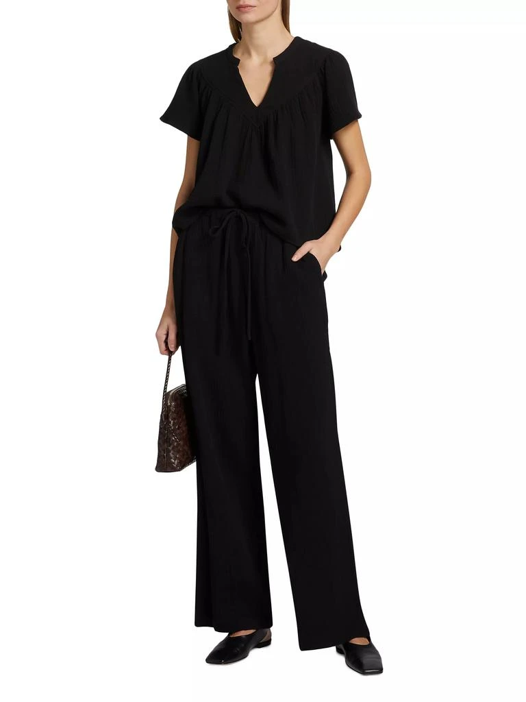 Rails Emmie Gauze Drawstring Wide-Leg Pants 2