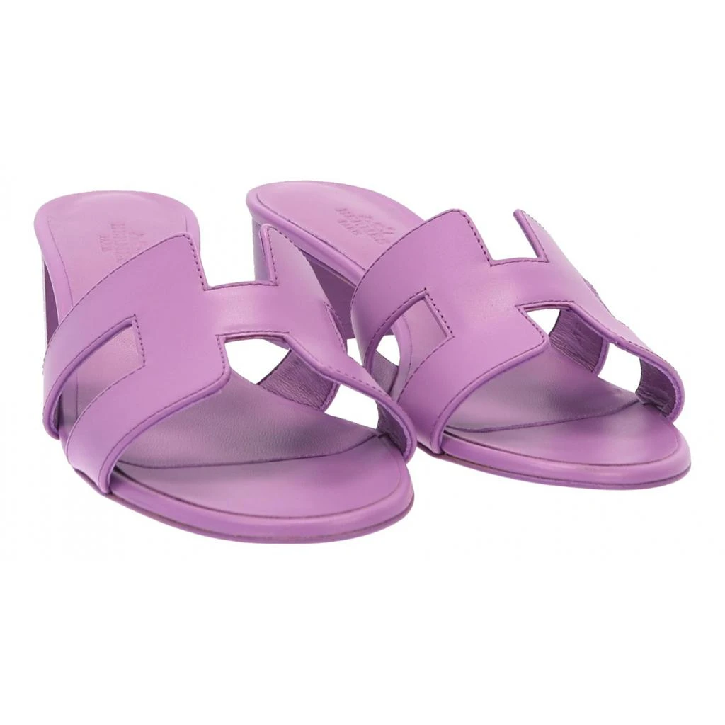 Hermes Hermès Oasis leather sandal 1