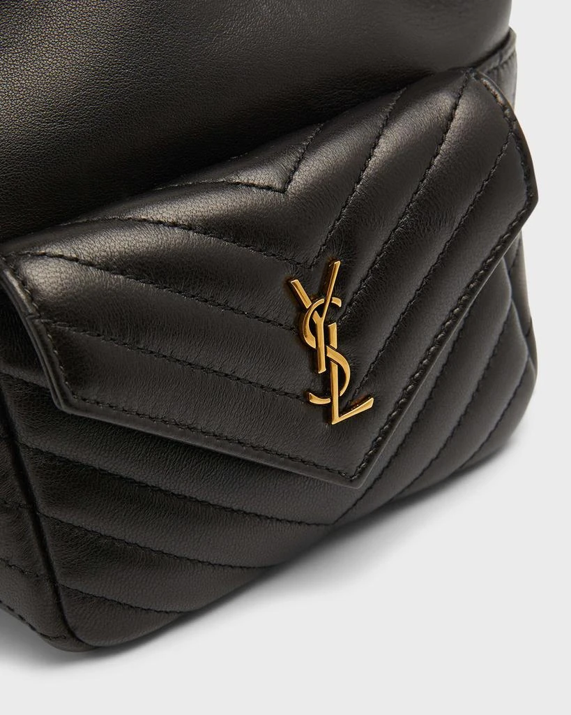 Yves Saint Laurent Joe Mini YSL Bucket Bag in Smooth Leather 5