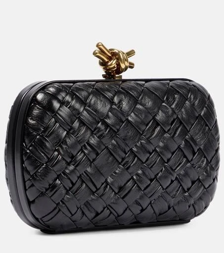Bottega Veneta Knot leather clutch 4