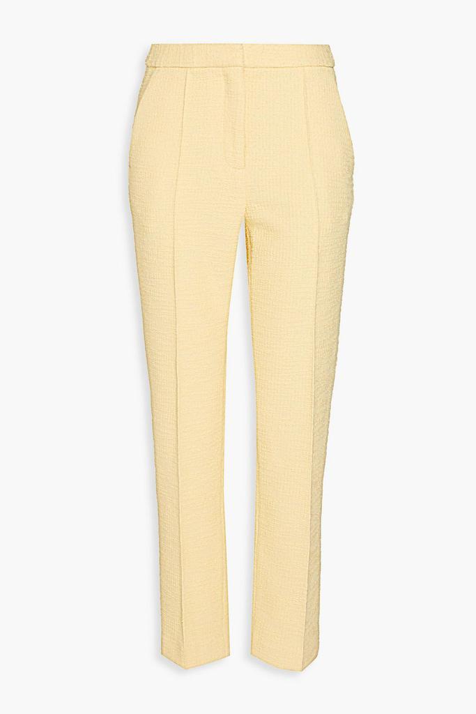 REBECCA VALLANCE Claire bouclé-tweed tapered pants