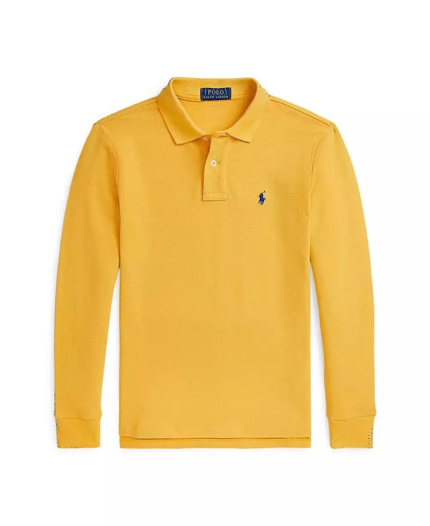 Ralph Lauren Big Boys Cotton Mesh Long-Sleeve Polo Shirt 1