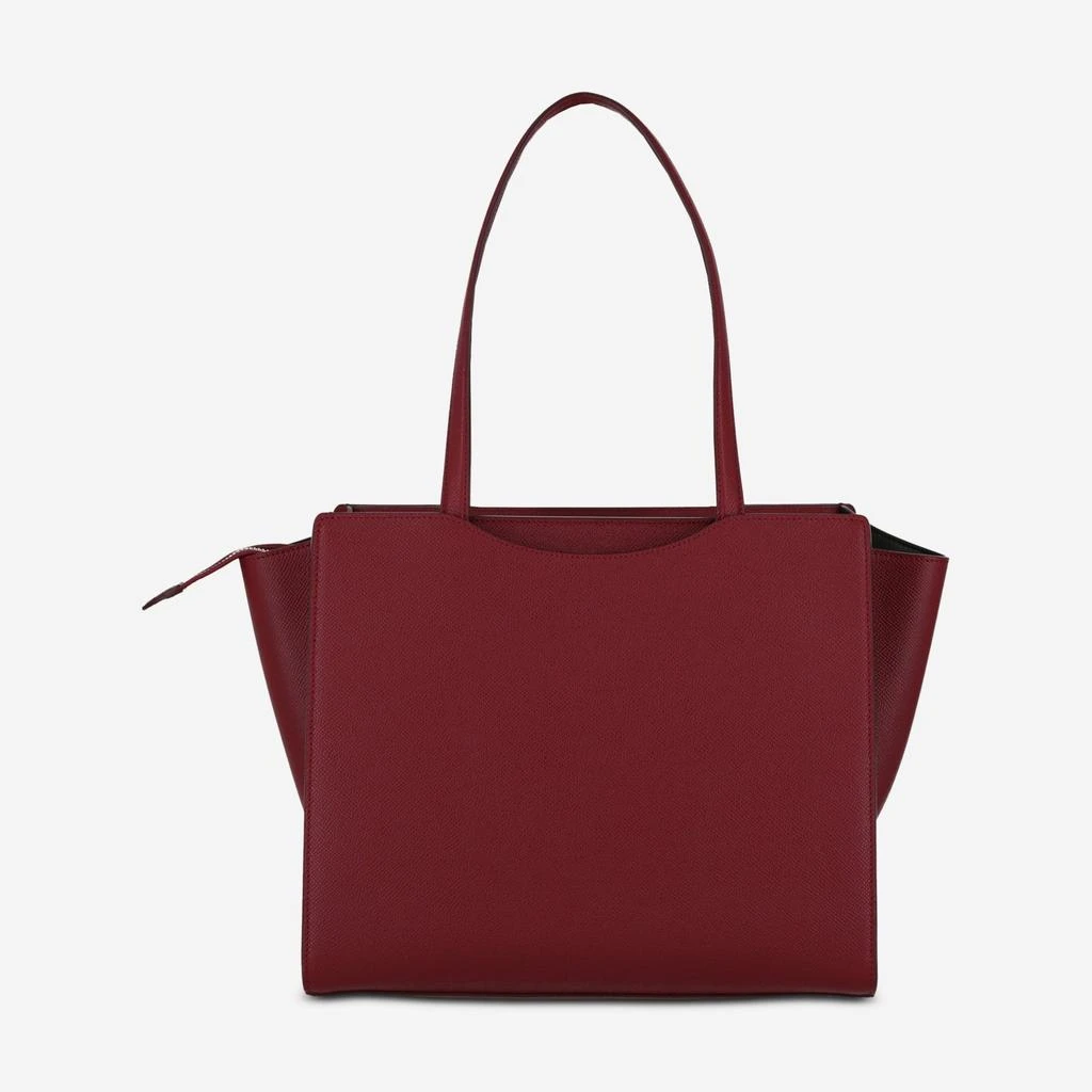Salvatore Ferragamo Ferragamo Gemini Carmine Leather Women's Shoulder Bag 213935-760962 3
