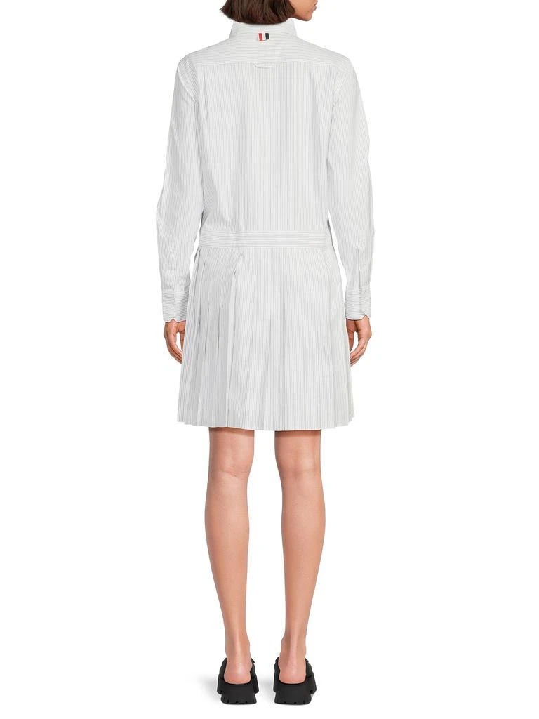 Thom Browne ​​Thigh-Length Pleated Shirtdress 2