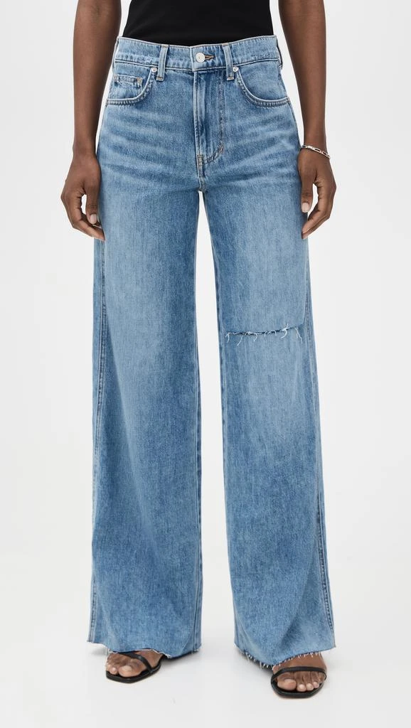 VERONICA BEARD Kasey Wide Leg Jeans 1