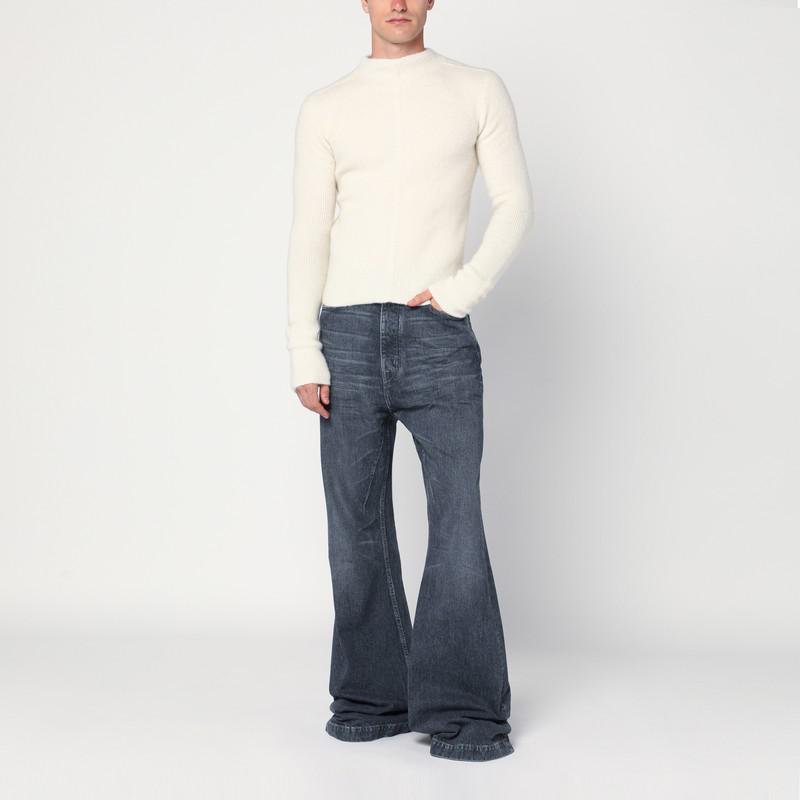 DRKSHDW Washed grey flared jeans