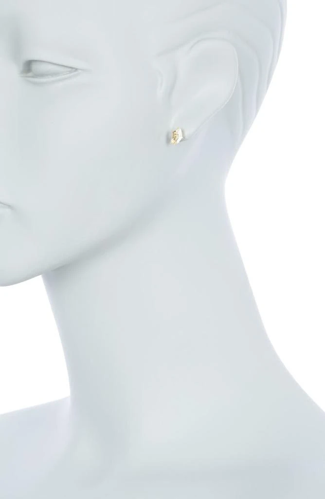 Alexis Bittar 14K Yellow Gold Kite Stud Earrings 2