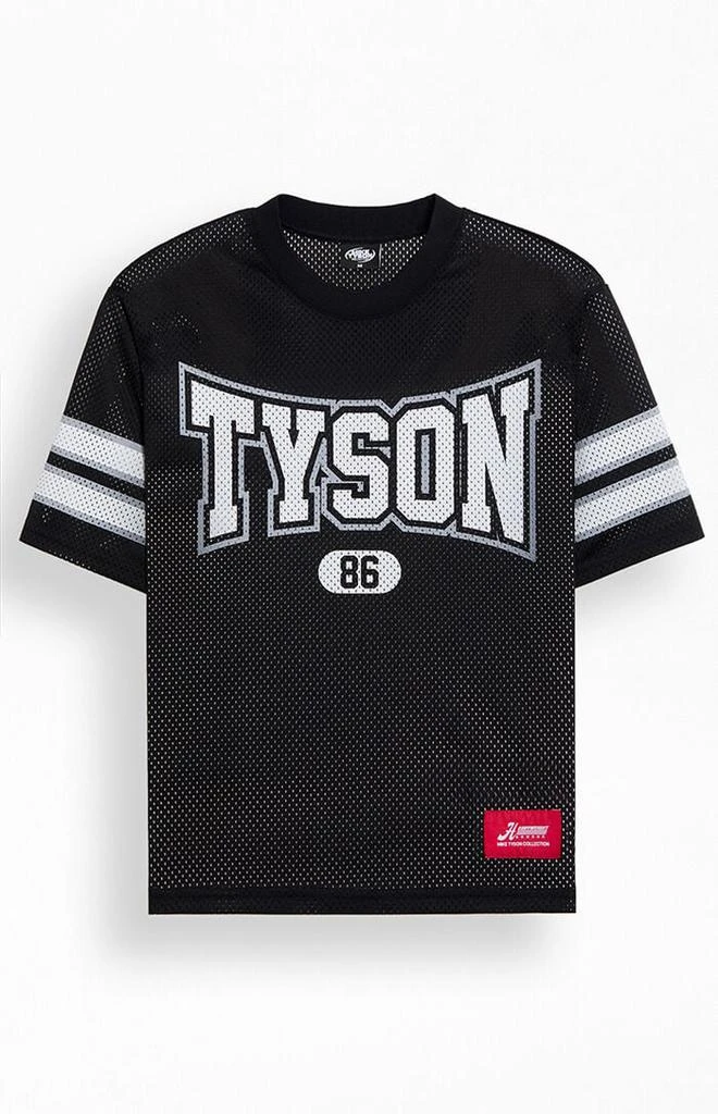 null Mike Tyson Black Football Jersey 1