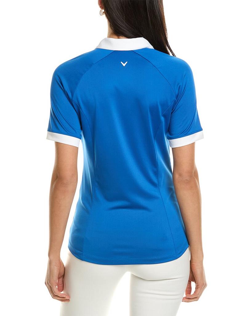 Callaway Callaway V-Placket Colorblock Polo Shirt