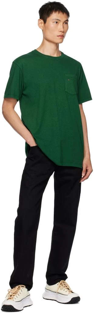 Noah Green Pocket T-Shirt 4