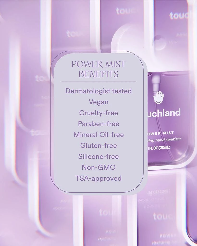 Touchland Power Mist Hydrating Hand Sanitizer 1 oz., Lavender 6