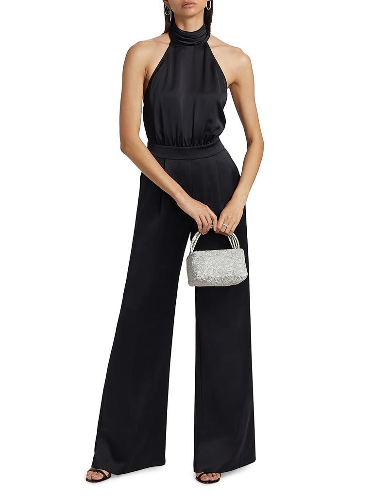 Tatiana Satin Wide-Leg Jumpsuit – On Sale Now with Up to 25