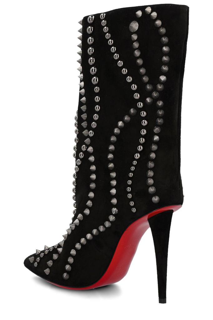 Shop Christian Louboutin Astrilarge Booty Pika Spikes Boots