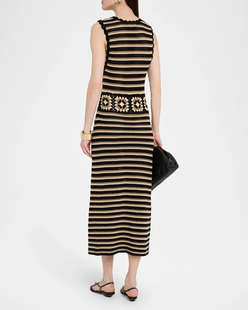 Rails Coco Crochet-Knit Midi Dress 3