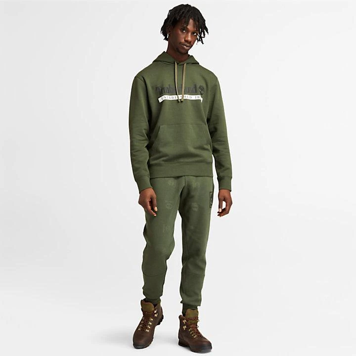 Timberland Established 1973 Hoodie for Men in Dark Green 3