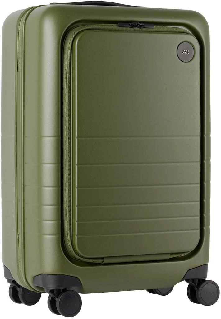 Monos Khaki Carry-On Pro Plus Suitcase 2