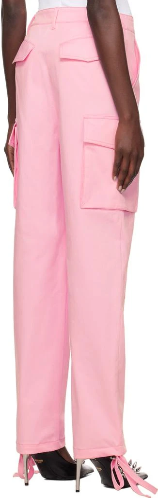 Moschino Jeans Pink Panel Cargo Pants 3