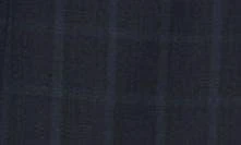 English Laundry Plaid Trim Fit Wool Blend Two-Piece Suit 9