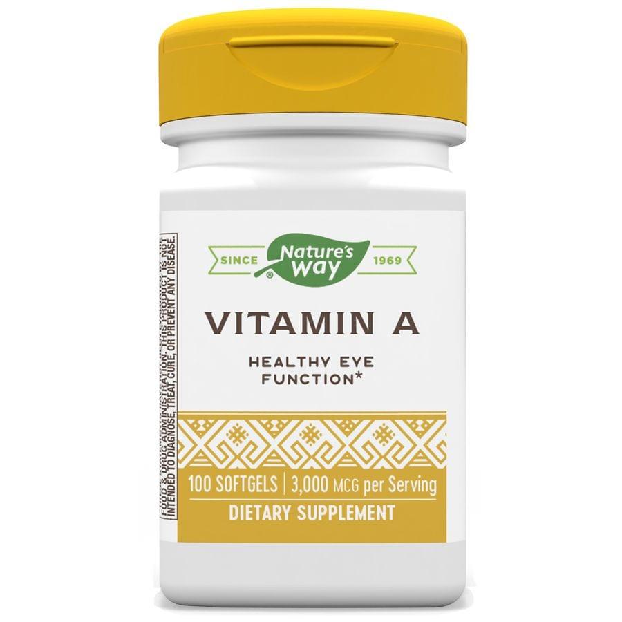Nature's Way Vitamin A 10,000 IU Softgels