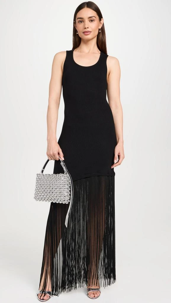 Le Superbe Fringe Hem Tank Dress 1