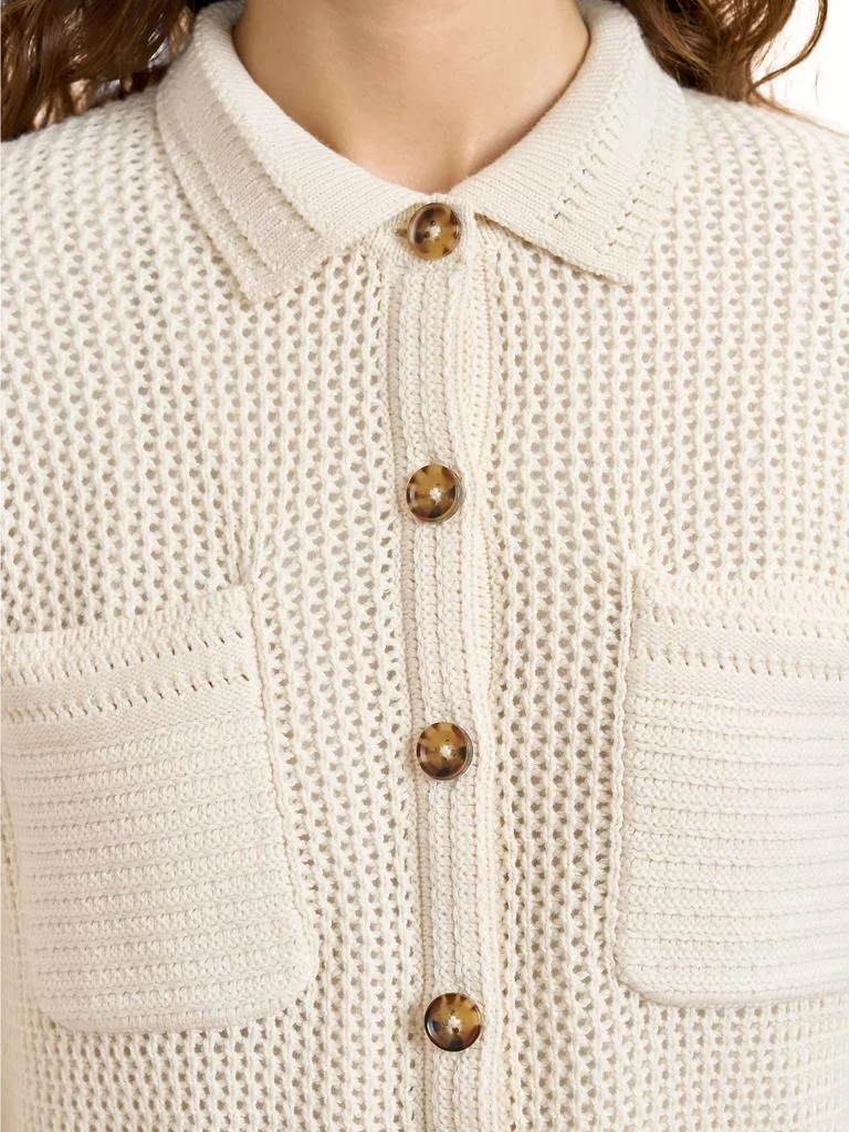 La Ligne Cropped Crochet Jane Jacket 9